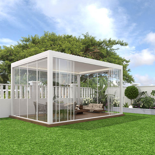 What outdoor activities can outdoor garden pergola enable?